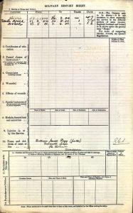 Gilbert Joseph Martin Pegg, war records, page 4