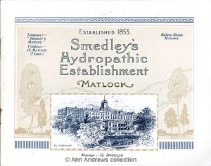 Smedleys Hydropathic Establishment, Matlock