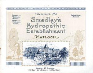Smedley’s Hydropathic Establishment, Matlock