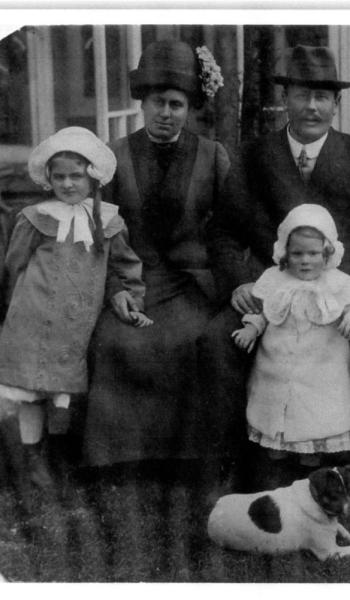 William and Amy Goring with two daughters