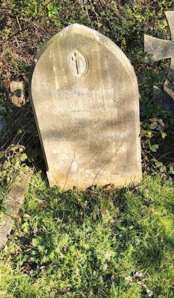 image of headstone for Annie Holman