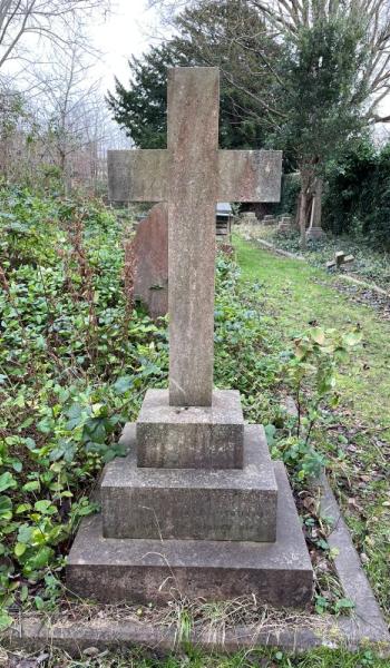 Image of the headstone for Arthur Baker