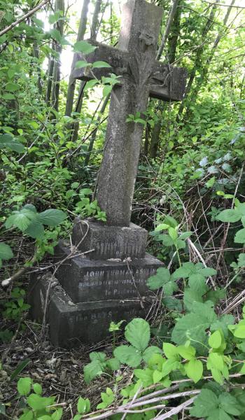 John Ashling (buried 1898) headstone