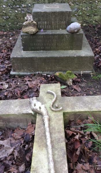 Henry Beckles (buried 1892) headstone