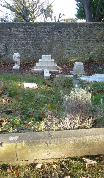 Samuel Beckles (buried 1905) headstone