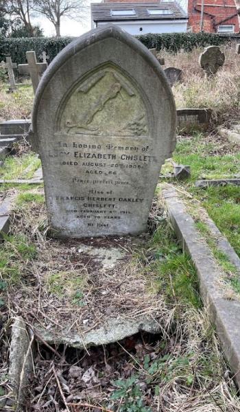 Image of headstone for Lucy Elizabeth Chislett