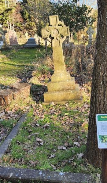 Image of the headstone for Eliza Lilley