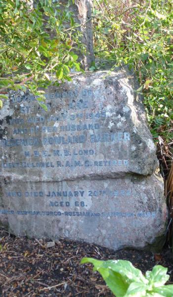 Esther Barker (buried 1945) headstone