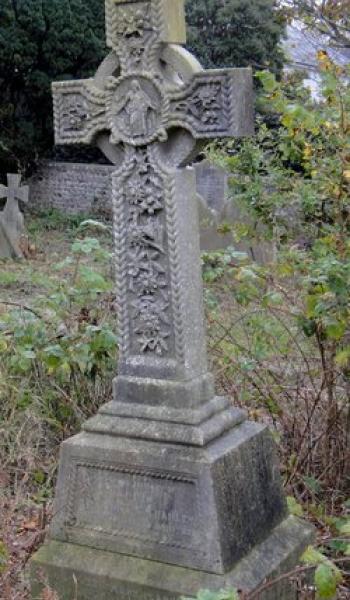 Annie Hamley's headstone