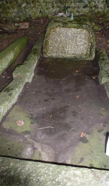 John Simmons (buried 1930) headstone