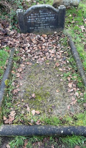 Image of headstone for Mark William Walden