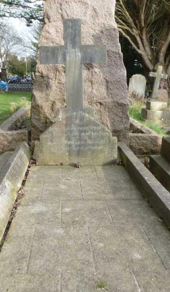 William Arthur West headstone
